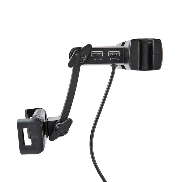 Anko Car Charger with Holder - Black