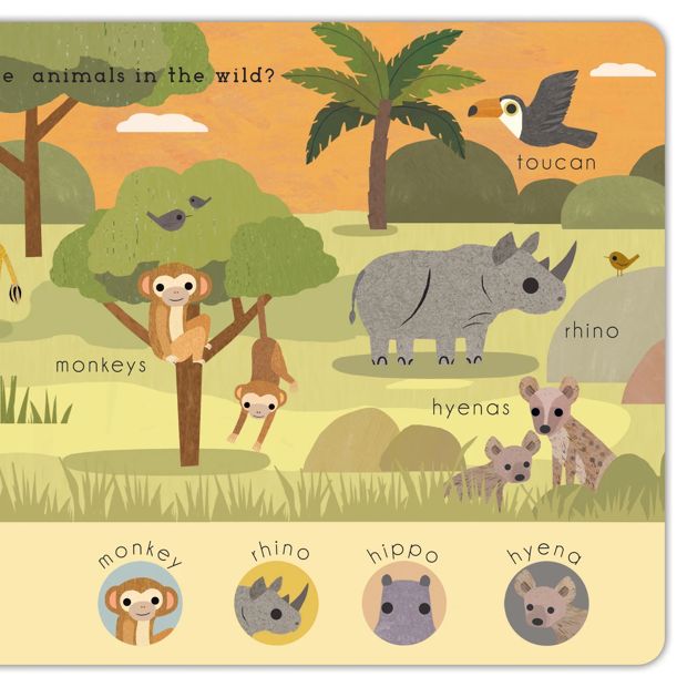 Baby Play: Wild by Rebecca Weerasekera - Book