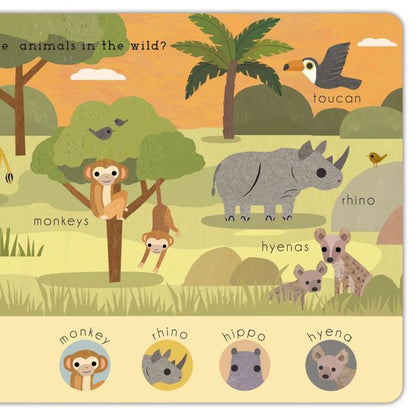 Baby Play: Wild by Rebecca Weerasekera - Book