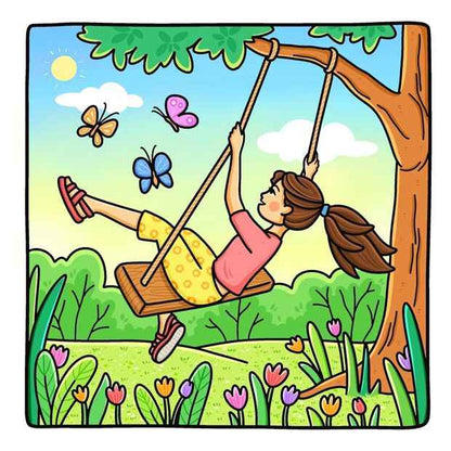 Living My Best Life: Cute & Girly Colouring Book by Amelia Green - Book