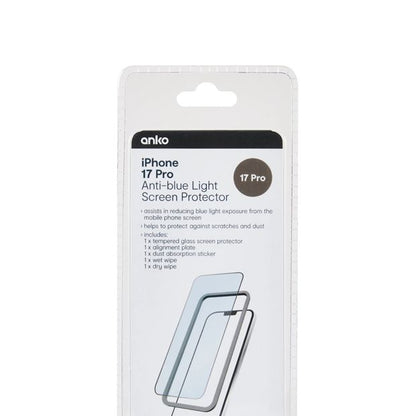 Anko iPhone 17 Pro Anti-Blue Light Screen Protector