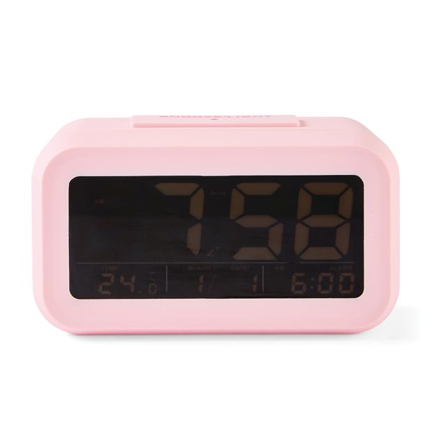 Anko Alarm Clock - Assorted