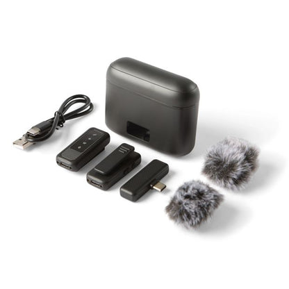Anko 2 Pack Dual Microphones with 360 Deg. Receiver