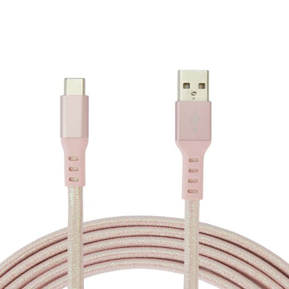Anko USB-A to USB-C Cable - 2m - Pink