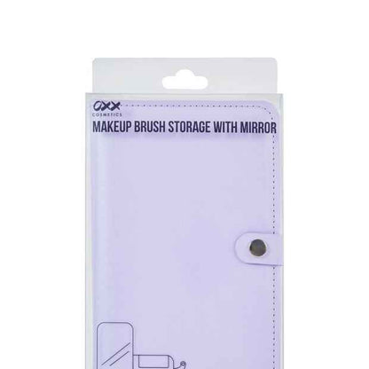 OXX Cosmetics Makeup Brush Storage with Mirror