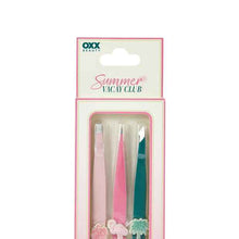 OXX Beauty Summer Vacay Club Tweezer Trio