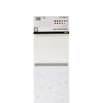 Anko 13 Pack Colouring Art Set - Birds