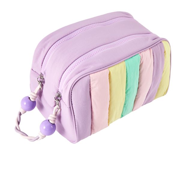 OXX Cosmetics Makeup Bag - Quilt Stripe