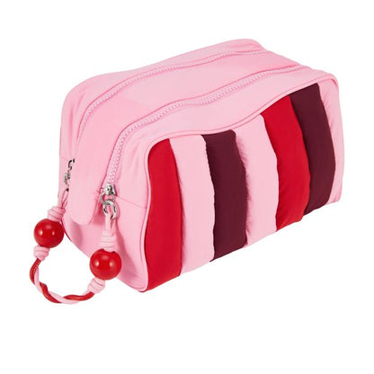 OXX Cosmetics Makeup Bag - Quilt Stripe