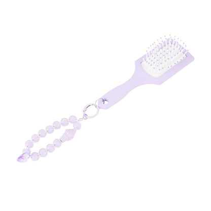 OXX Haircare Mini Hair Brush and Keychain - Lilac