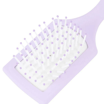 OXX Haircare Mini Hair Brush and Keychain - Lilac