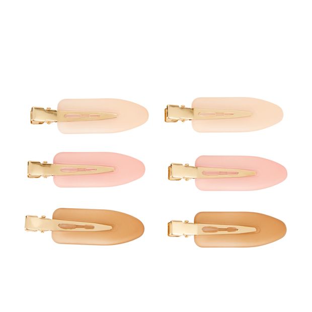 OXX Haircare 6 Piece Nude No Crease Hair Clips
