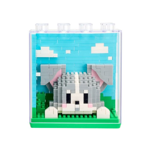 Mini Blocks Animals in Case - Assorted