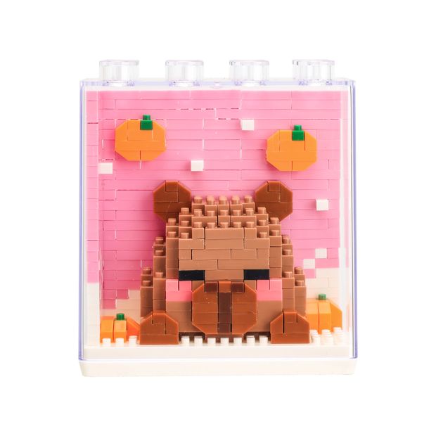 Mini Blocks Animals in Case - Assorted