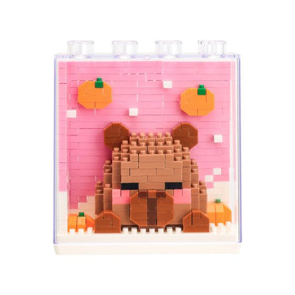 Mini Blocks Animals in Case - Assorted