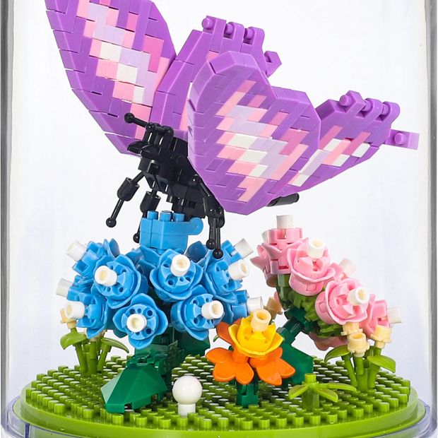 Mini Blocks Animals in Bottle - Assorted