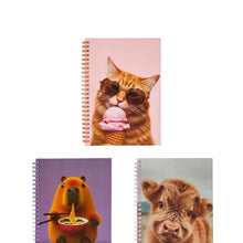 Anko A5 Notebook Animals 80gsm 120 Pages - Assorted