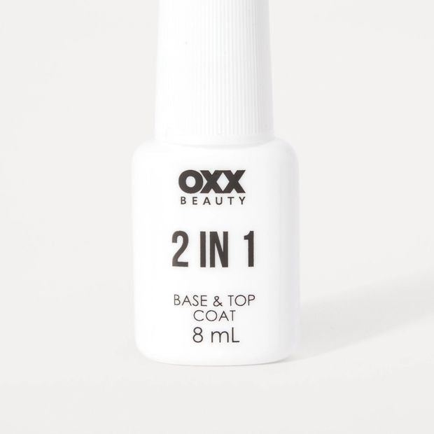 OXX Nail Dip Powder 2-in-1 Top and Base Coat