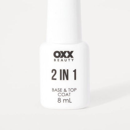 OXX Nail Dip Powder 2-in-1 Top and Base Coat