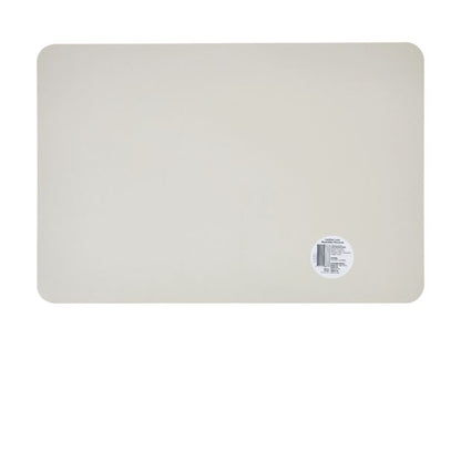 Anko Leather Look Reversible Placemat - Taupe and Green