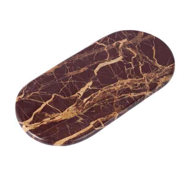 Anko Red Marble Decor Tray