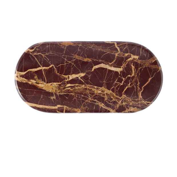 Anko Red Marble Decor Tray