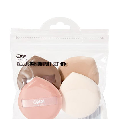 OXX Cosmetics 4 Pack Cloud Cushion Puff Set