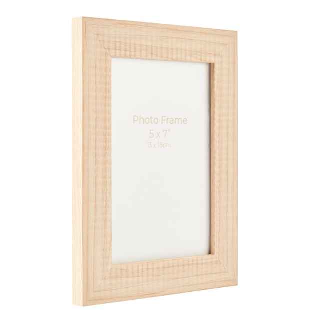Anko Ribbed Frame 5in. x 7in. - Natural