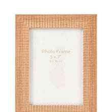 Anko Ribbed Frame 5in. x 7in. - Pecan