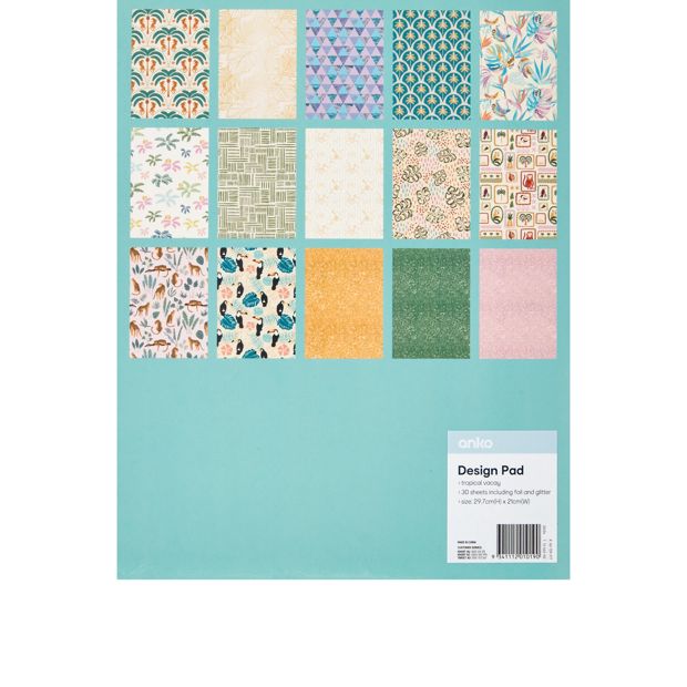 Anko Design Pad - Tropical Vacay