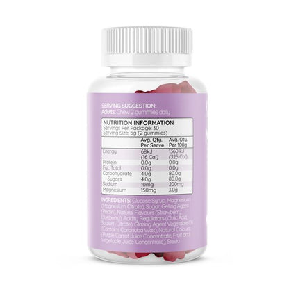 60 Pack Haircarebear Magnesium Gummies 150g