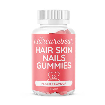 60 Pack Haircarebear Hair Skin Nails Gummies 150g