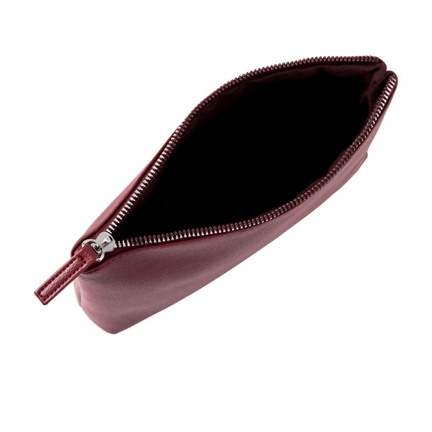 OXX Cosmetics 3 Piece Makeup Bag - Maroon and Pink
