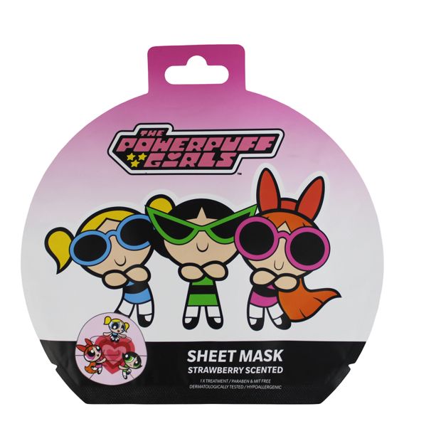 The Powerpuff Girls Sheet Mask - Strawberry Scented