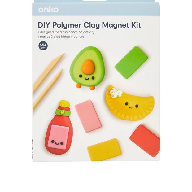 Anko DIY Polymer Clay Magnet Kit - Taco