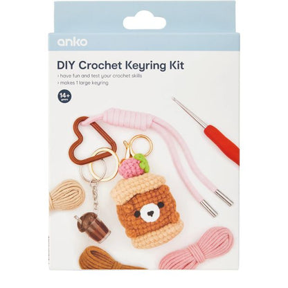 Anko DIY Crochet Keyring Kit
