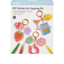 Anko DIY Shrink Art Keyring Kit