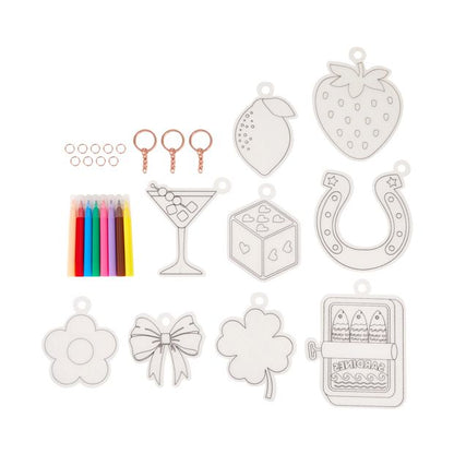 Anko DIY Shrink Art Keyring Kit