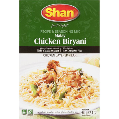 Shan Seasoning Mix Malay Chicken Biryani 60g