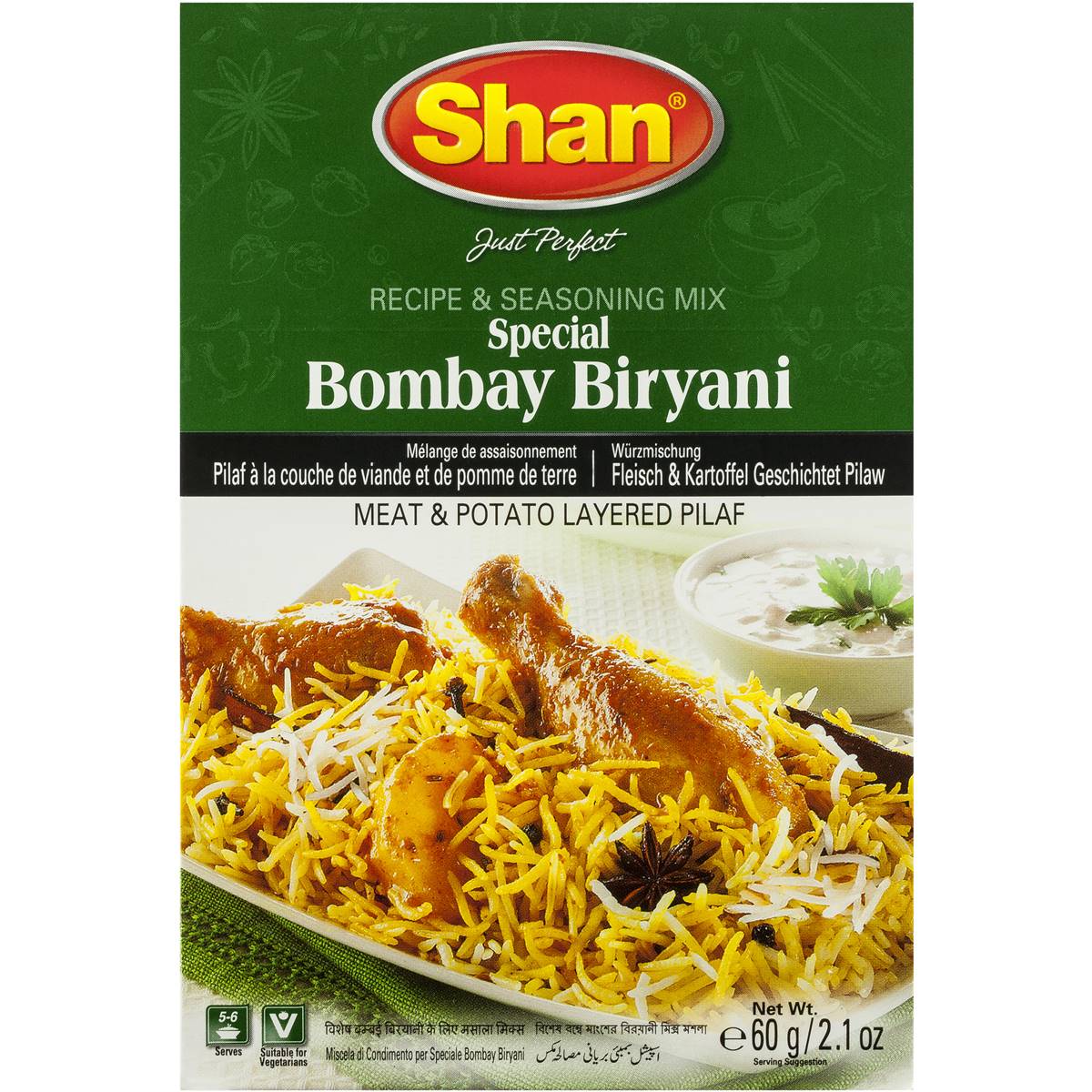Shan Seasoning Mix Special Bombay Biryani 60g