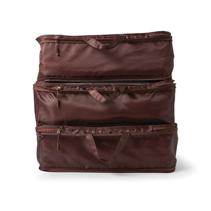 Anko 3 Piece Large Compression Packing Cube - Chocolate