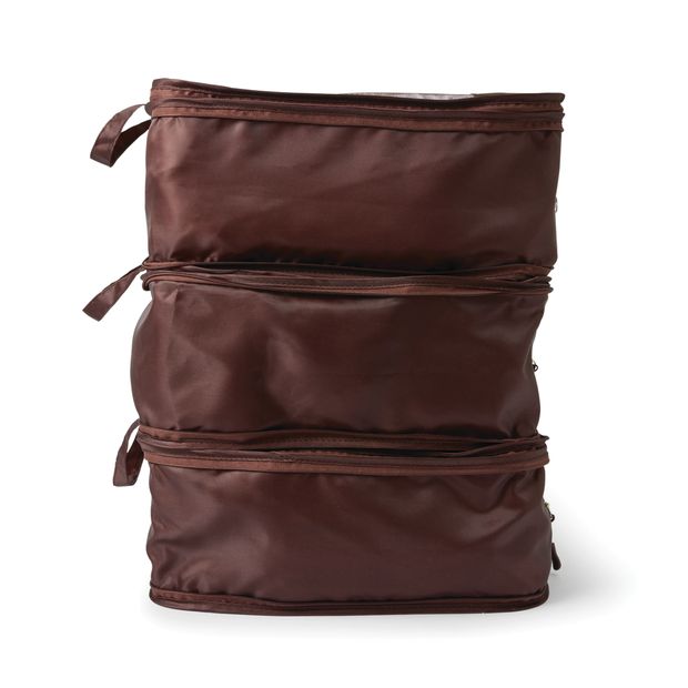 Anko 3 Piece Large Compression Packing Cube - Chocolate