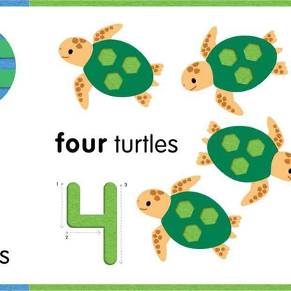 123: My First Felt Numbers - Book
