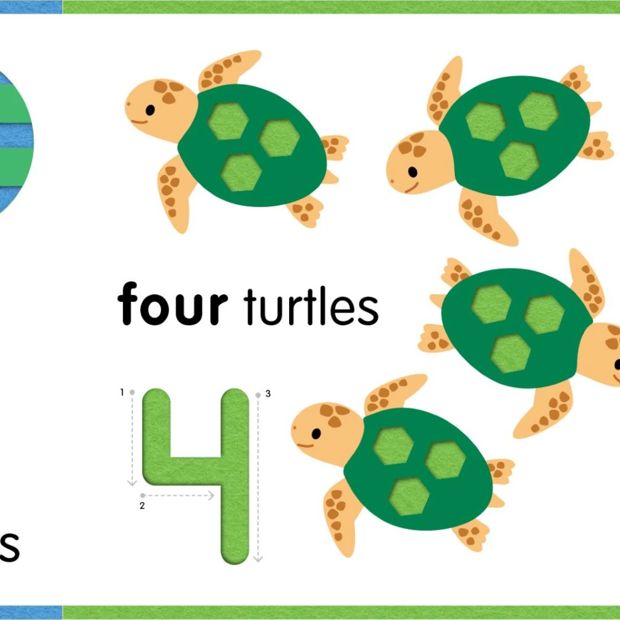 123: My First Felt Numbers - Book