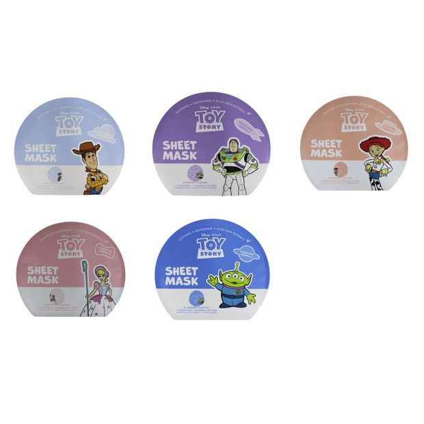 Disney Pixar Toy Story 5 Piece Sheet Mask Set