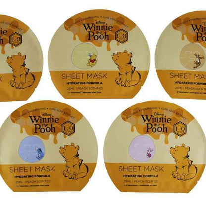Disney Winnie the Pooh 5 Pack Face Sheet Mask Set