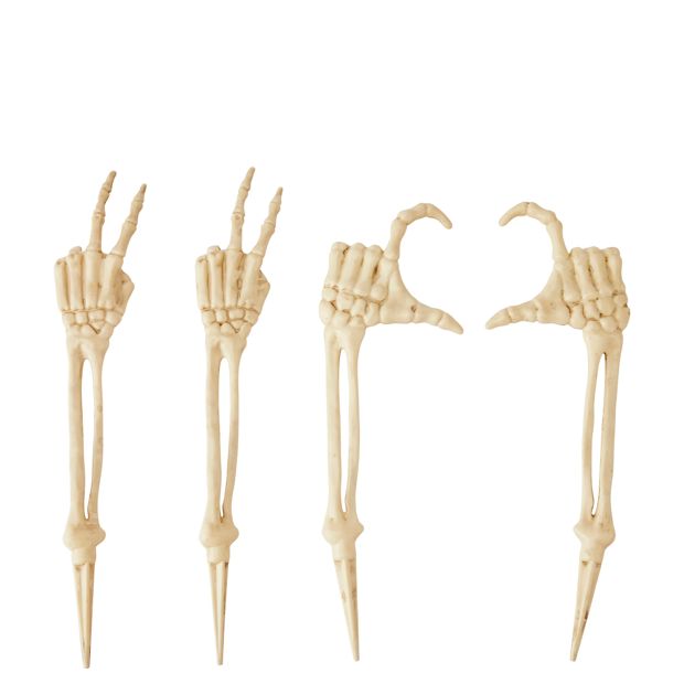 Anko 4 Pack Skeleton Hand Stakes