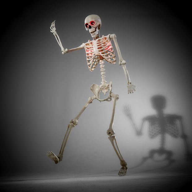 Anko Battery Operated LED Light Up Poseable Skeleton