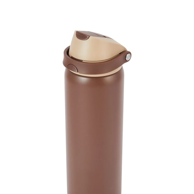 Anko 940ml Chocolate Dual Lid Bottle