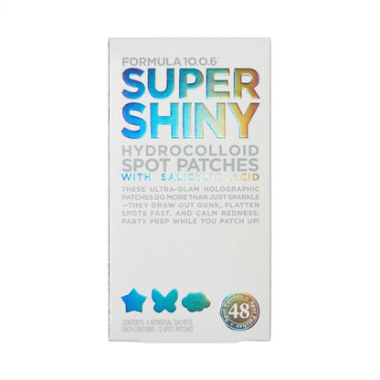 48 Piece Formula 10.0.6 Super Shiny Holographic Hydrocolloid Spot Patches - Salicylic Acid